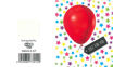 Picture of JUST FOR YOU BALLOON GIFT TAG